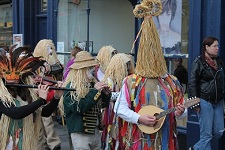 Fingal Mummers in procession at the 2nd Bath International Mummers Festival, 17th November 2012.