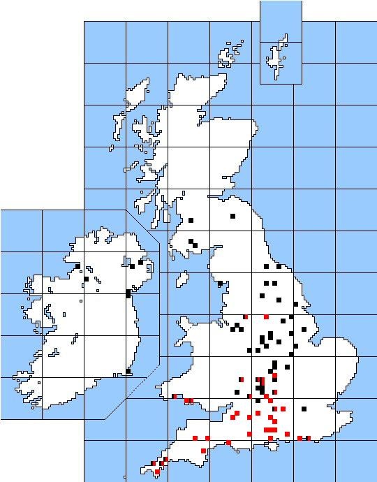 Folk Play Distribution Map: Beelzebub v Father Christmas
