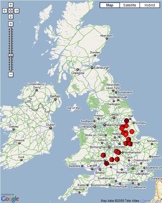 Folk Play Distribution Map: In comes I that's never been before / Six merry actors stand at your door