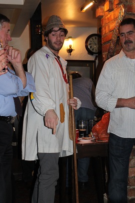 Calverton 2012, Threshing Blade in the Woodlark, Lambley.
