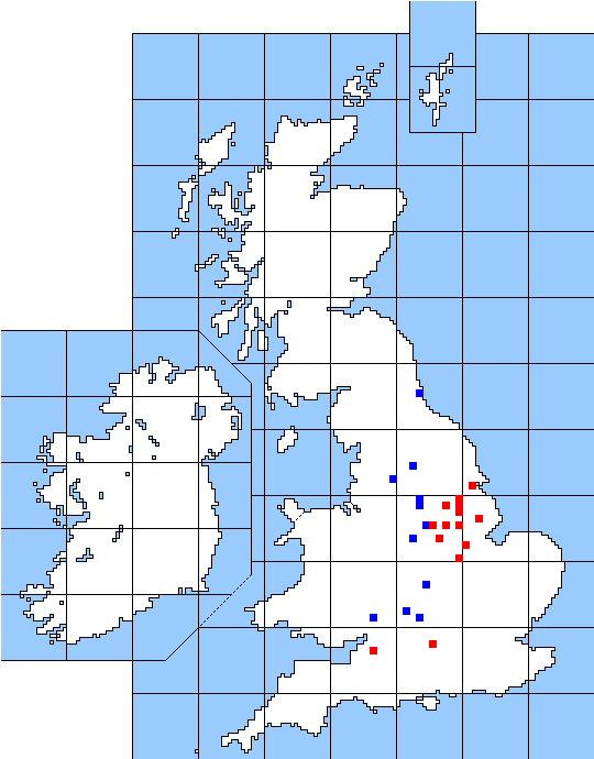 Sample outline folk play distribution map